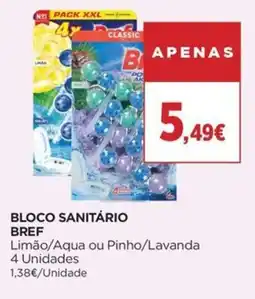 Supercor Bloco sanitário bref promoção