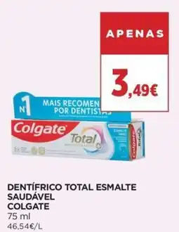 Supercor Dentifrico total esmalte saudável colgate promoção