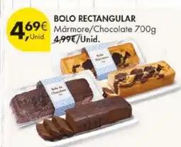 Pingo Doce Bolo rectangular promoção