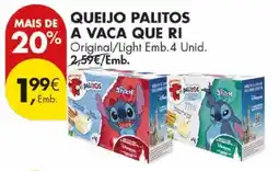 Pingo Doce Queijo palitos a vaca que ri promoção