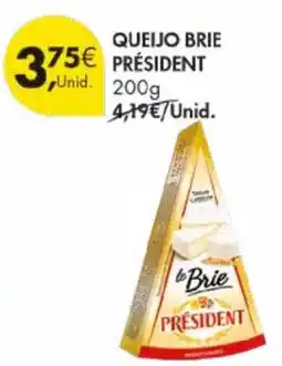 Pingo Doce Queijo brie président promoção