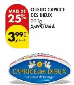 Pingo Doce Queijo caprice des dieux promoção