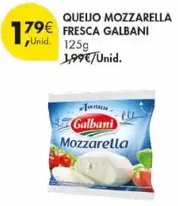 Pingo Doce Queijo mozzarella fresca galbani promoção