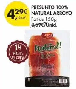Pingo Doce Presunto 100% natiral arroyo promoção