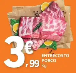 E.Leclerc Entrecosto porco promoção