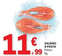 E.Leclerc Salmão à posta fresco promoção