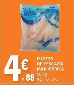E.Leclerc Filetes de pescada mar ibérica promoção