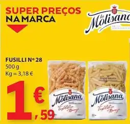 E.Leclerc La molisana fusilli n° 28 promoção