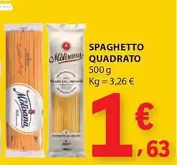 E.Leclerc La molisana spaghetto quadrato promoção