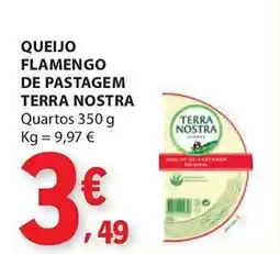 E.Leclerc Queijo flamengo de pastagem terra nostra quartos promoção