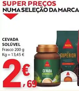 E.Leclerc Delta cevada solúvel frasco promoção