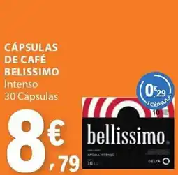 E.Leclerc Cápsulas de café belissimo promoção