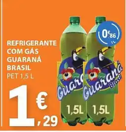 E.Leclerc Refrigerante com gás guaraná brasil pet promoção