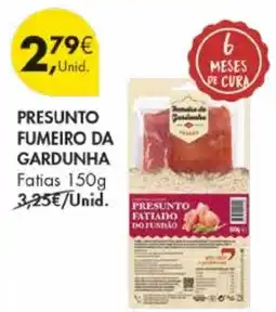 Pingo Doce Presunto fumeiro da gardunha fatias promoção
