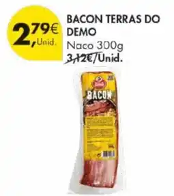 Pingo Doce Bacon terras do demo promoção