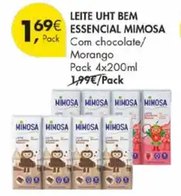 Pingo Doce Leite uht bem essencial mimosa promoção