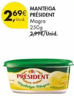 Pingo Doce Manteiga président magra promoção