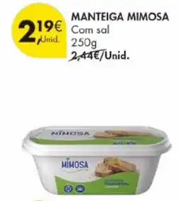 Pingo Doce Manteiga mimosa promoção