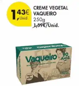 Pingo Doce Creme vegetal vaqueiro promoção