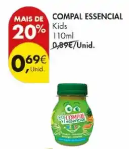 Pingo Doce Compal essencial Kids promoção