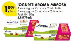 Pingo Doce Iogurte aroma mimosa promoção