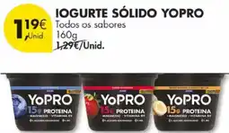 Pingo Doce Iogurte sólido yopro promoção