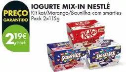Pingo Doce Iogurte mix-in nestlé promoção