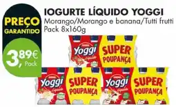 Pingo Doce Iogurte líquido yoggi promoção