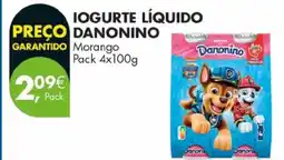 Pingo Doce Iogurte líquido danonino promoção