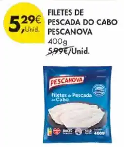 Pingo Doce Filetes de pescada do cabo pescanova promoção