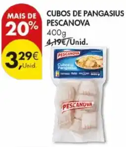 Pingo Doce Cubos de pangasius pescanova promoção