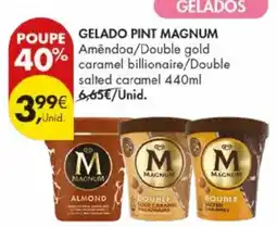 Pingo Doce Gelado pint magnum promoção