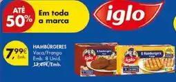 Pingo Doce Iglo hamburgeres promoção
