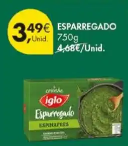 Pingo Doce Esparregado Iglo promoção