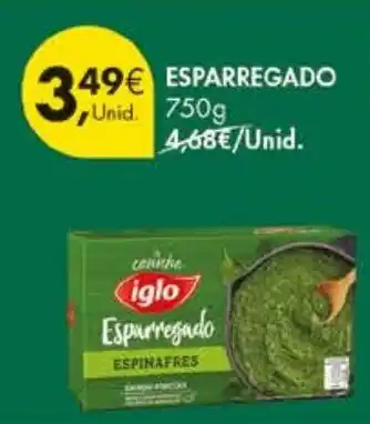 Pingo Doce Esparregado Iglo promoção