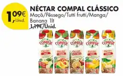 Pingo Doce Néctar compal clássico promoção