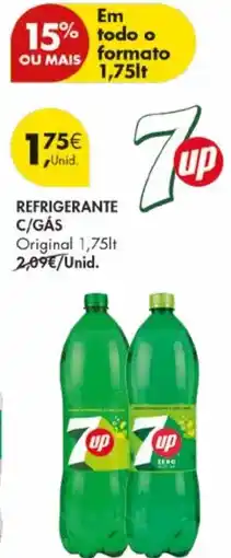 Pingo Doce Refrigerante c/gás 7up promoção