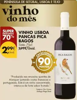 Pingo Doce Vinho lisboa pancas pica bagos promoção