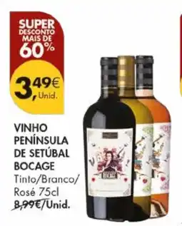 Pingo Doce Vinho península de setúbal bocage promoção
