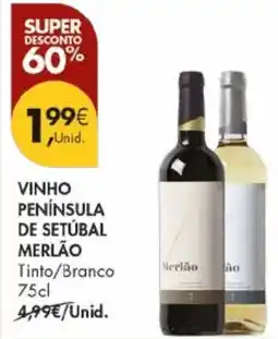 Pingo Doce Vinho península de setúbal merlão promoção