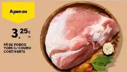Continente Pá de porco york c/couro continente promoção