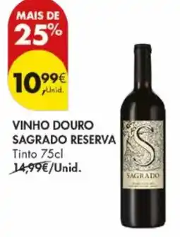 Pingo Doce Vinho douro sagrado reserva promoção