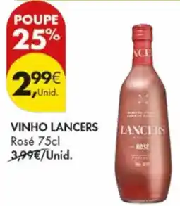 Pingo Doce Vinho lancers rosé promoção