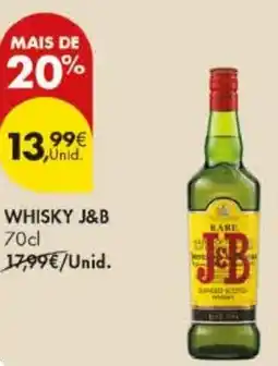 Pingo Doce Whisky j&b promoção