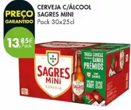 Pingo Doce Cerveja c/álcool sagres mini promoção