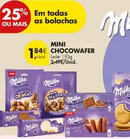 Pingo Doce Milka chocowafer promoção