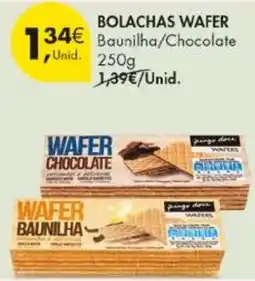 Pingo Doce Bolachas wafer promoção
