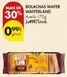Pingo Doce Bolachas wafer wafferland promoção