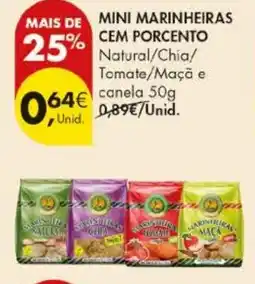 Pingo Doce Mini marinheiras cem porcento promoção