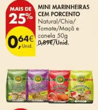 Pingo Doce Mini marinheiras cem porcento promoção